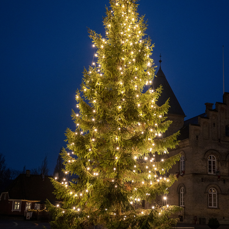 Juletræ Med Lys